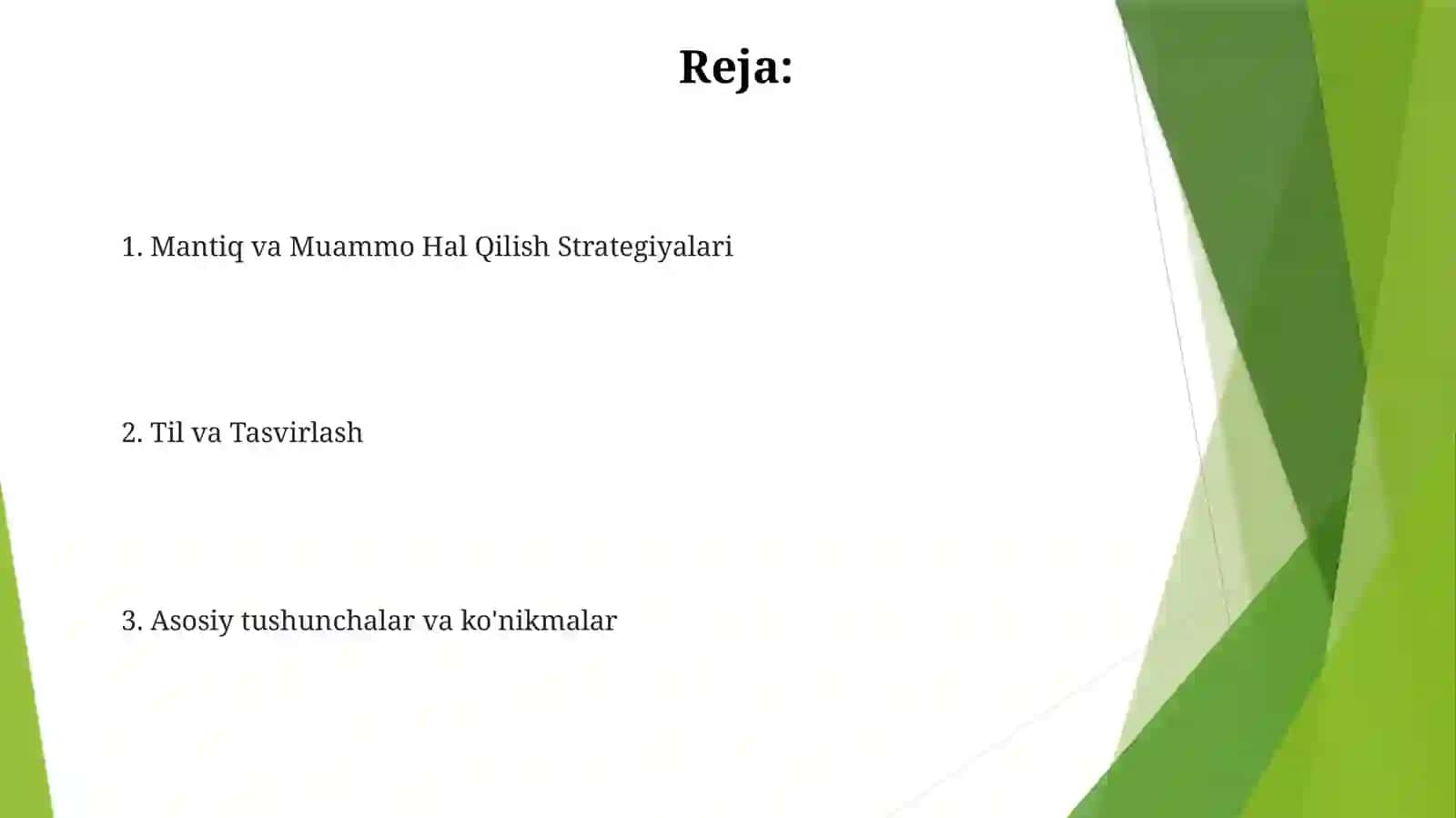 Boshlang'ich sinflarda matematika mantiqiy fikrlashni rivojlantirish xususiyatlari 2