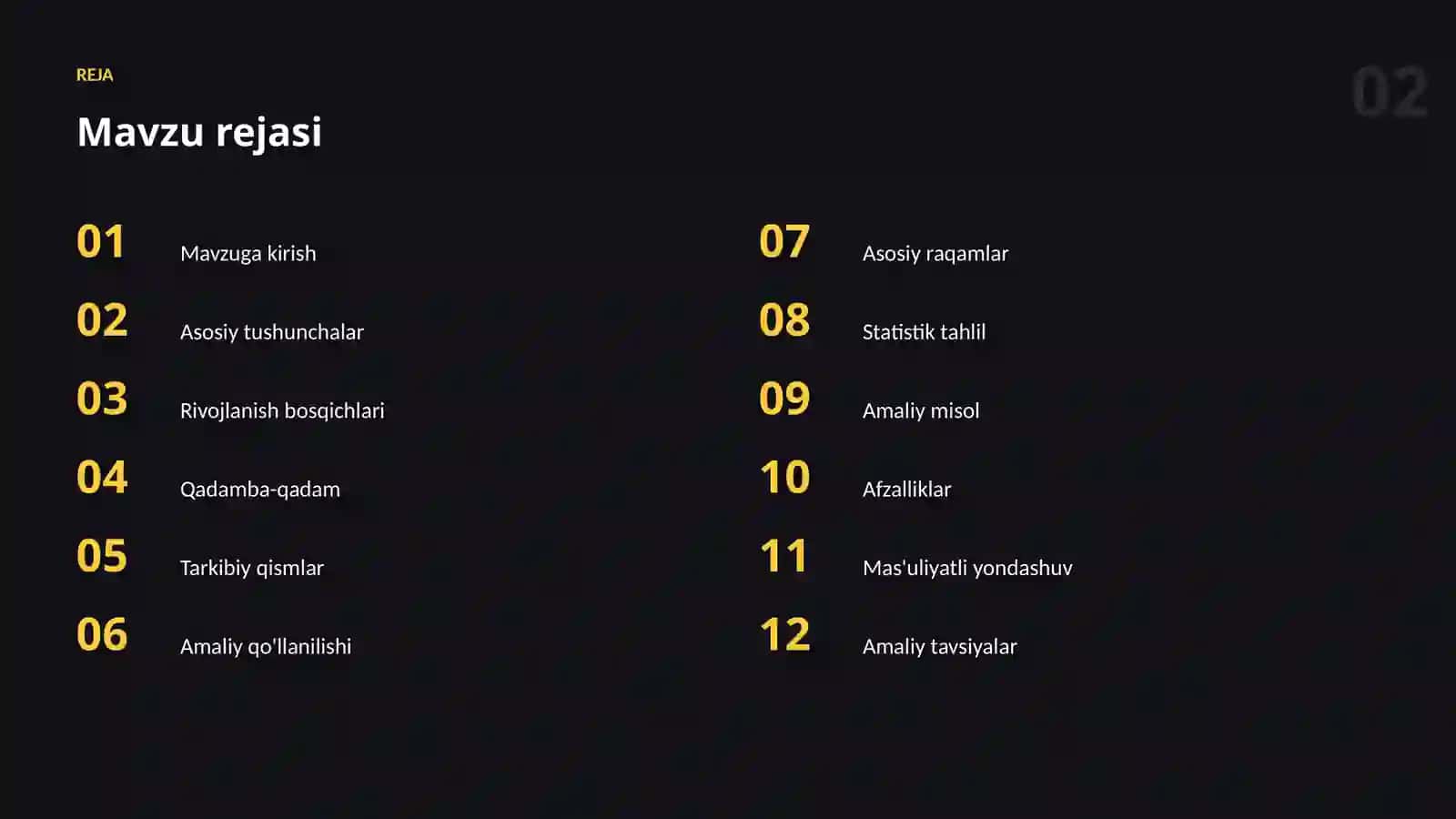 Ma'lumot xilma-xilligi 2