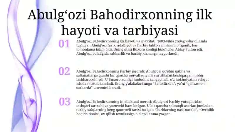 Abulgozi Bakhadirxanning harbiy jasorati 2