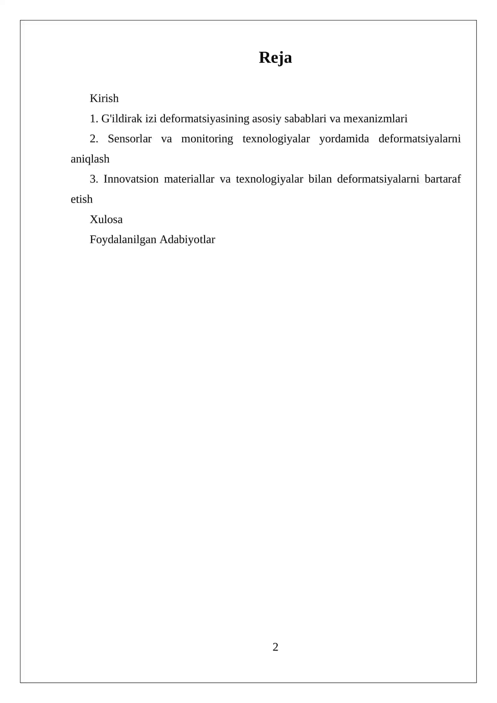 G'ildirak Izi Deformatsiyasini Bartaraf Etish Usullari 2