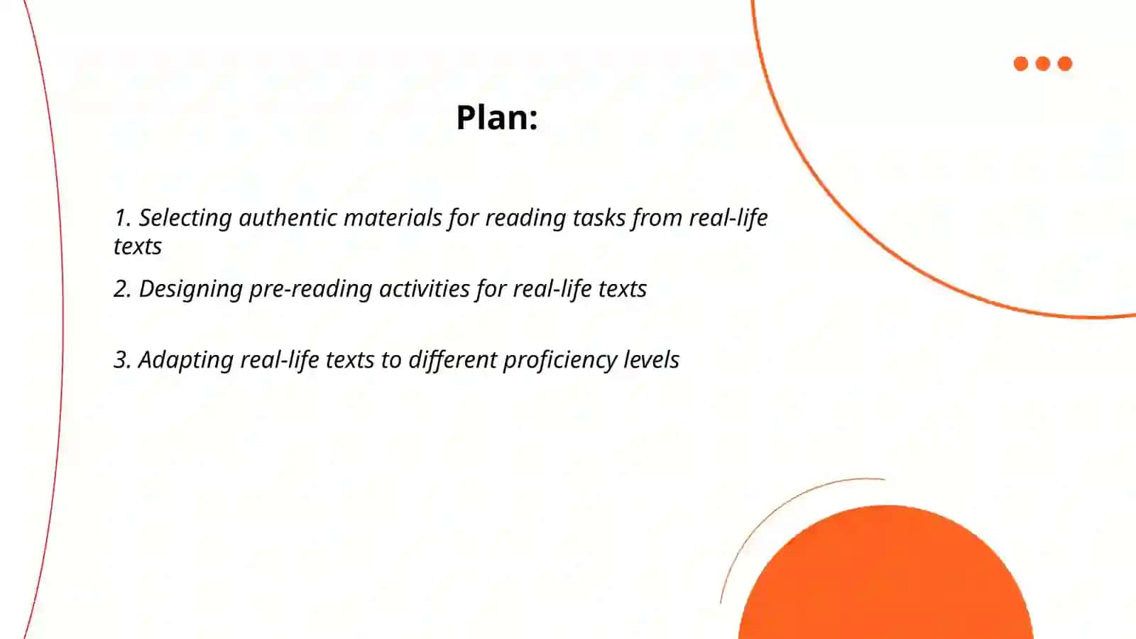 Developing reading tasks Using real life taxt 2