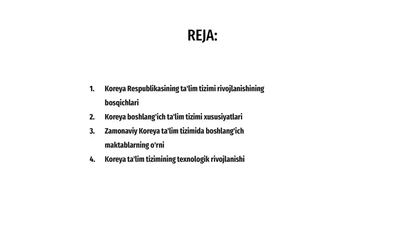 Koreya ta'lim tizimi rivojlanishi 2