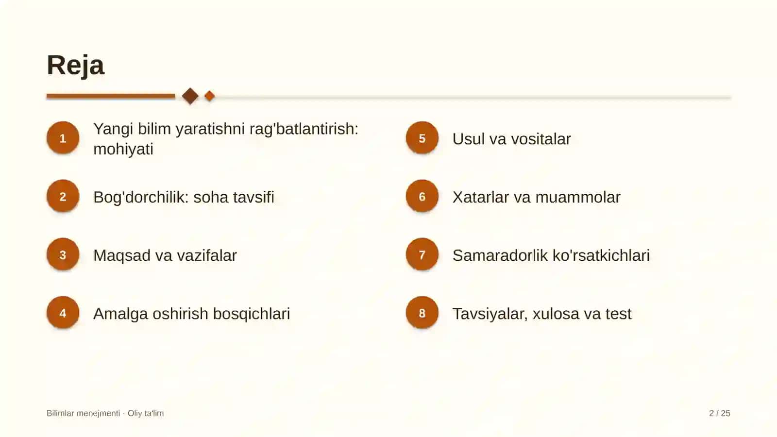 bog'dorchilikda bilimlar yaratish jarayonini rag'batlantirish 6929 2