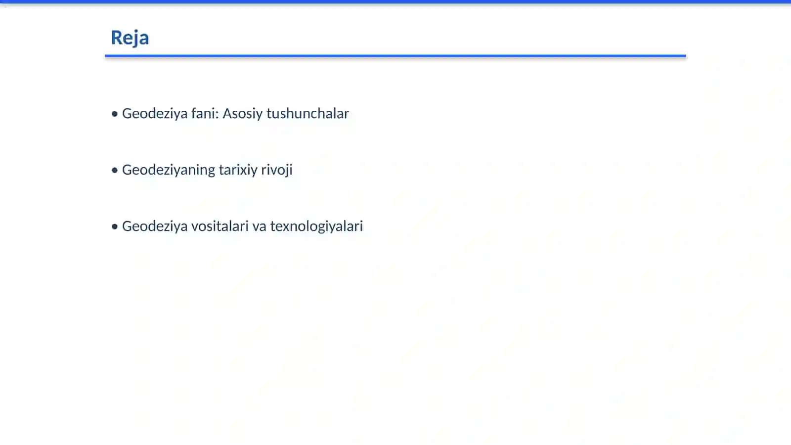 Geodeziya fani va vazifasi 2