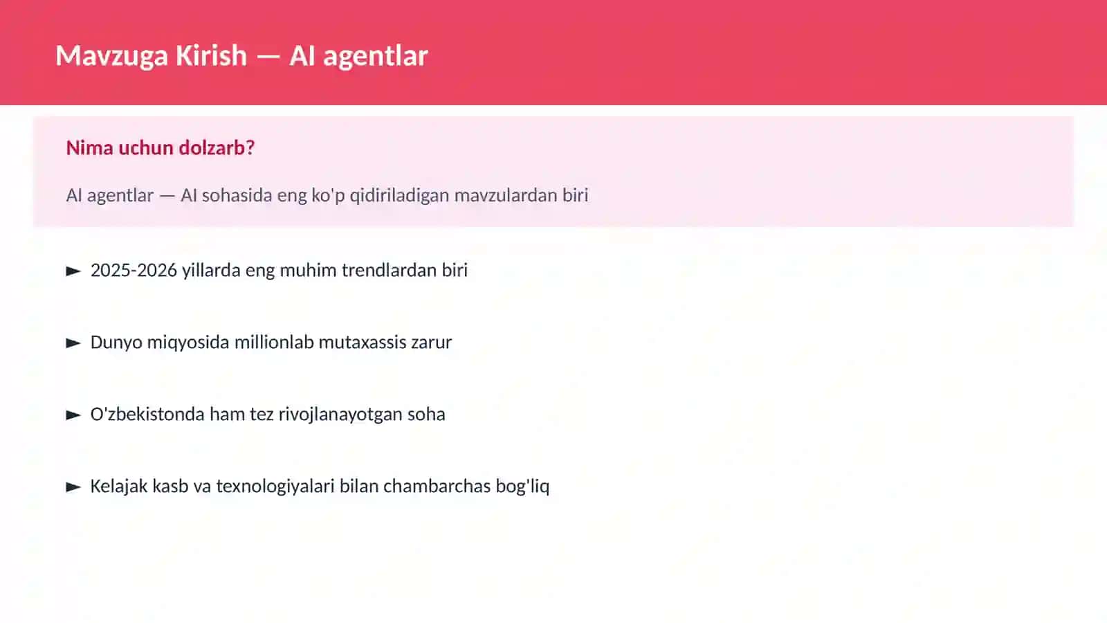 AI agentlar 2