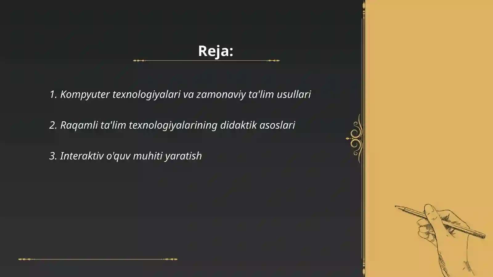 Kompyuter texnologiyalari yordamida dars berishning didaktik konsepsiyasi 2