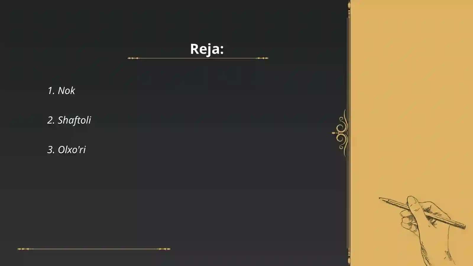Urug'li mevalar 2