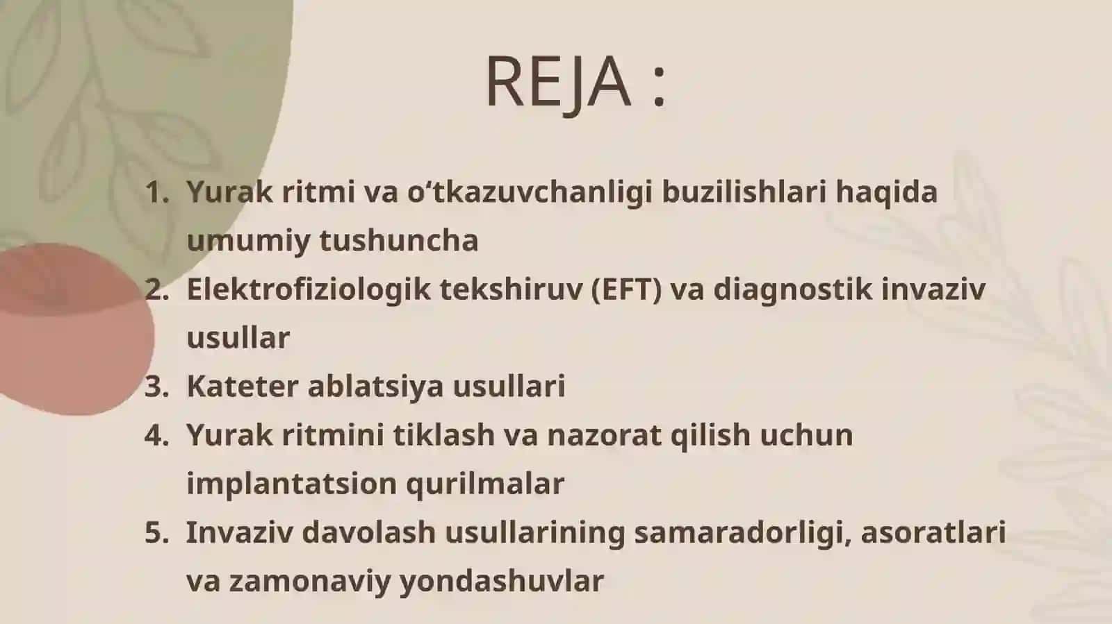 Yurakritmiva o‘tkazuvchanligi buzilishlari 2