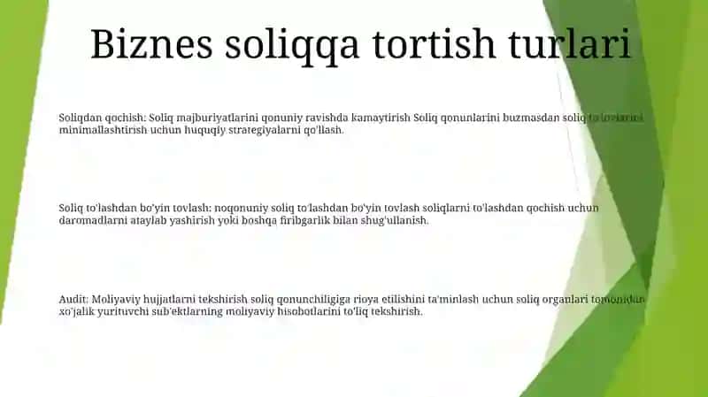 Soliq Va Audit Bilan Aloqalari 2