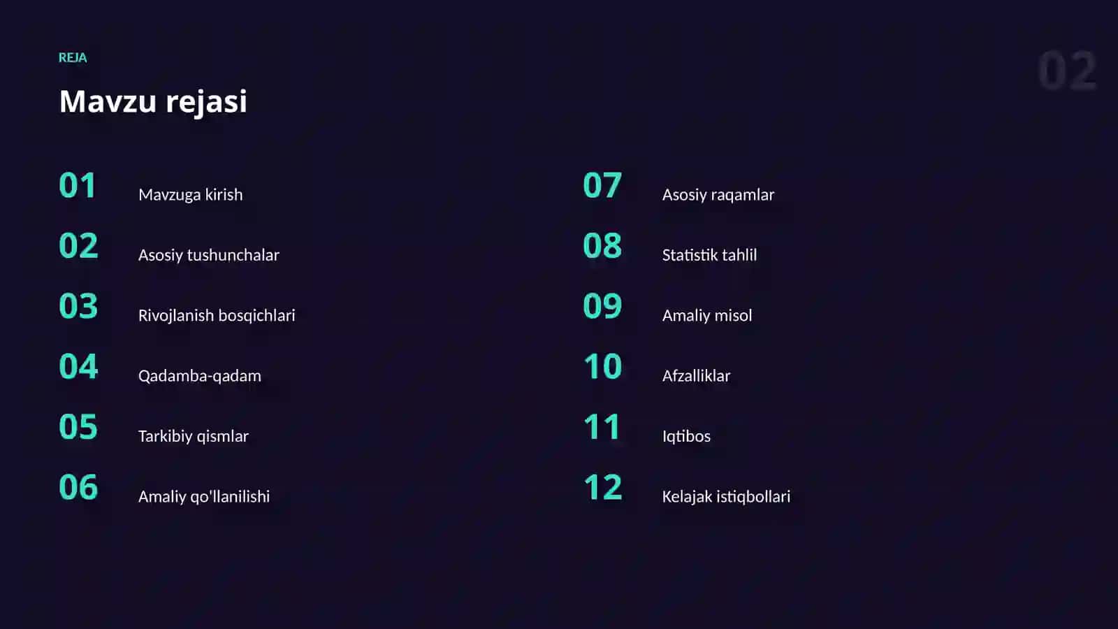 Lokal va global izoh — qadamba-qadam 2