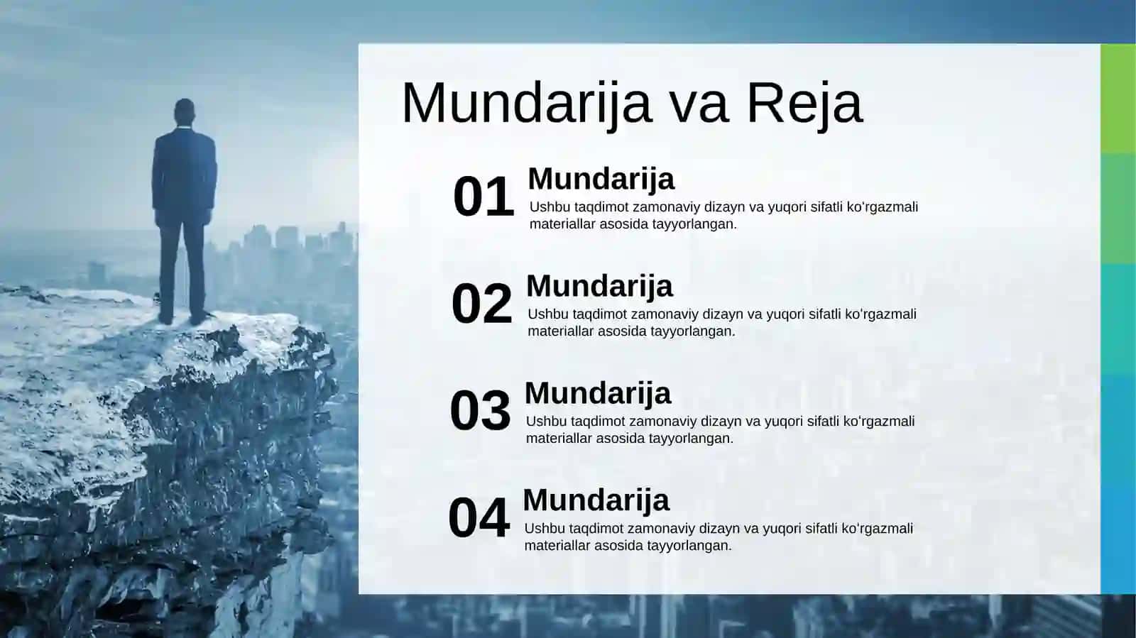 Muvaffaqiyatli Yetakchilik va Liderlik Ko'nikmalari Taqdimoti (44 Slayd) 2