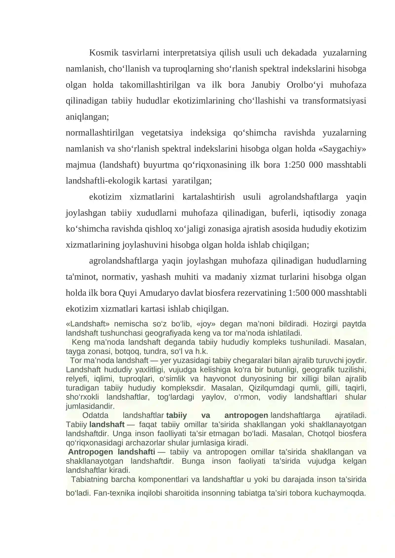 Ekologik omillar va tarixiy jarayonlar oʼzgarishining madaniyat taraqqiyotiga taʼsiri 2