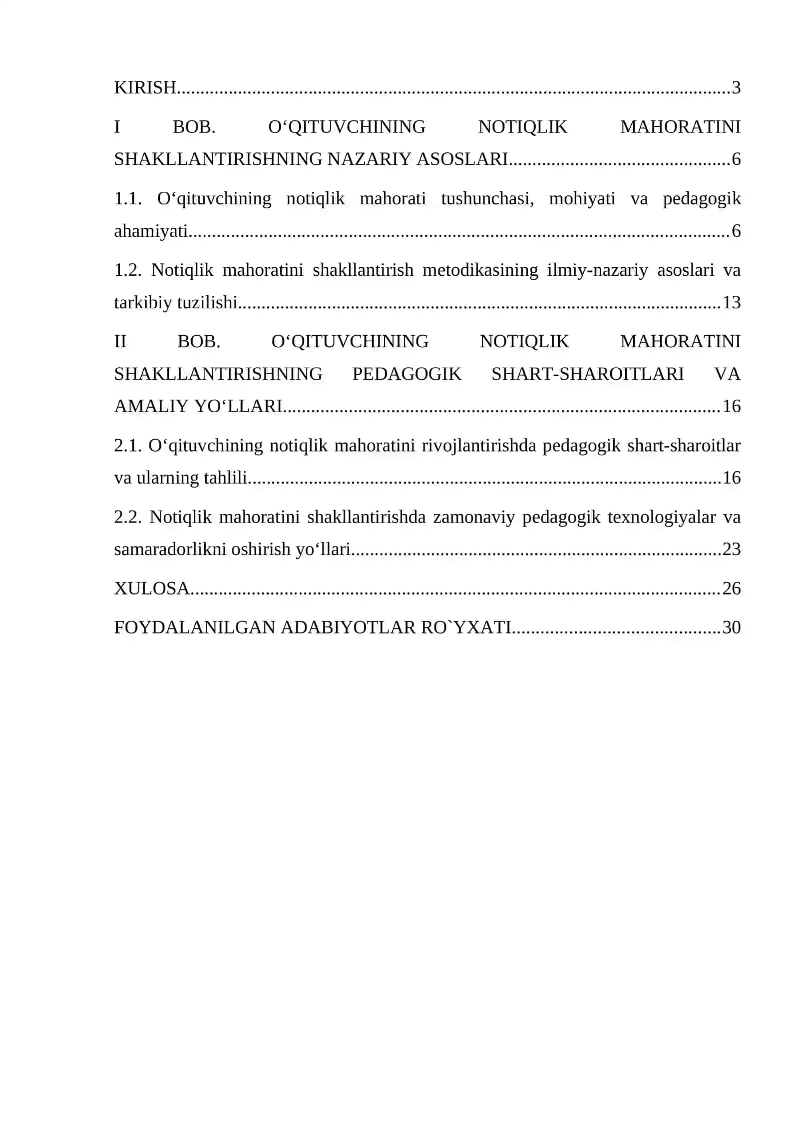 O'QITUVCHINING NOTIQLIK MAHORATINI SHAKLLANTIRISH METODIKASI VA PEDAGOGIK SHART-SHAROITLARI 2