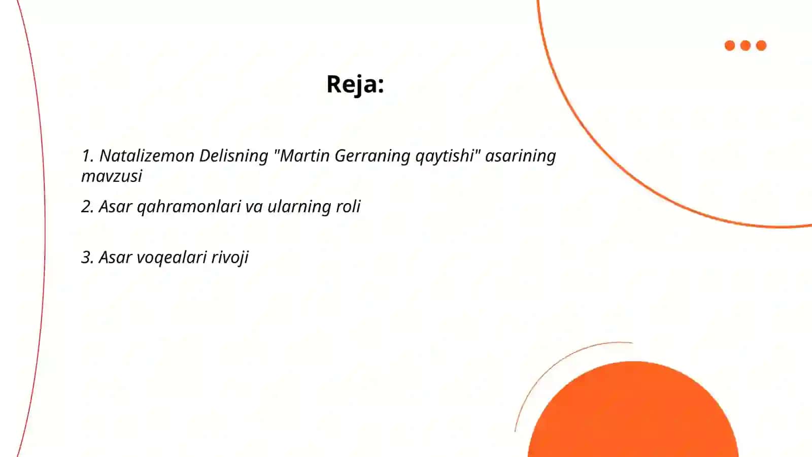 Natalizemon Delisning Martin Gerraning qaytishi 2