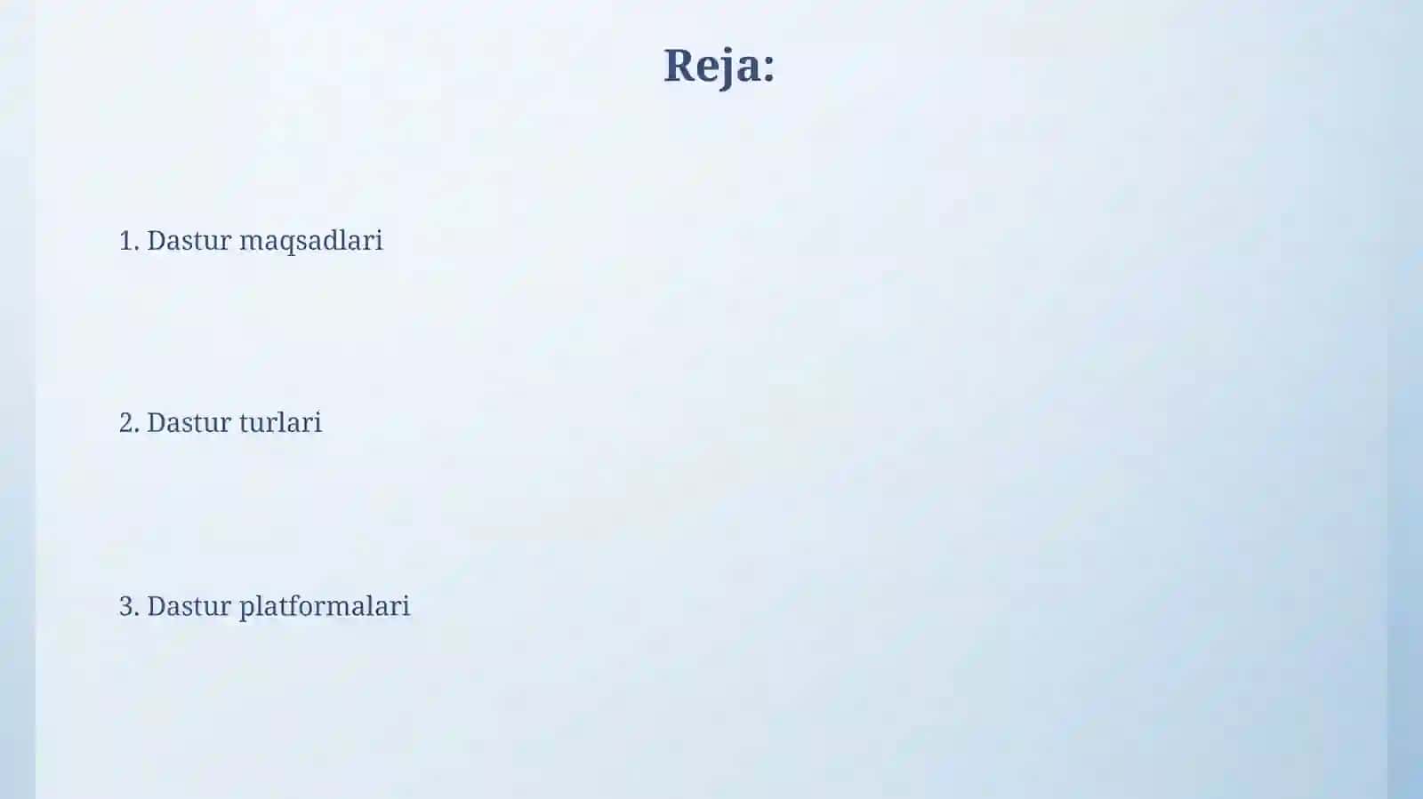 Applikatsiya turlari 2
