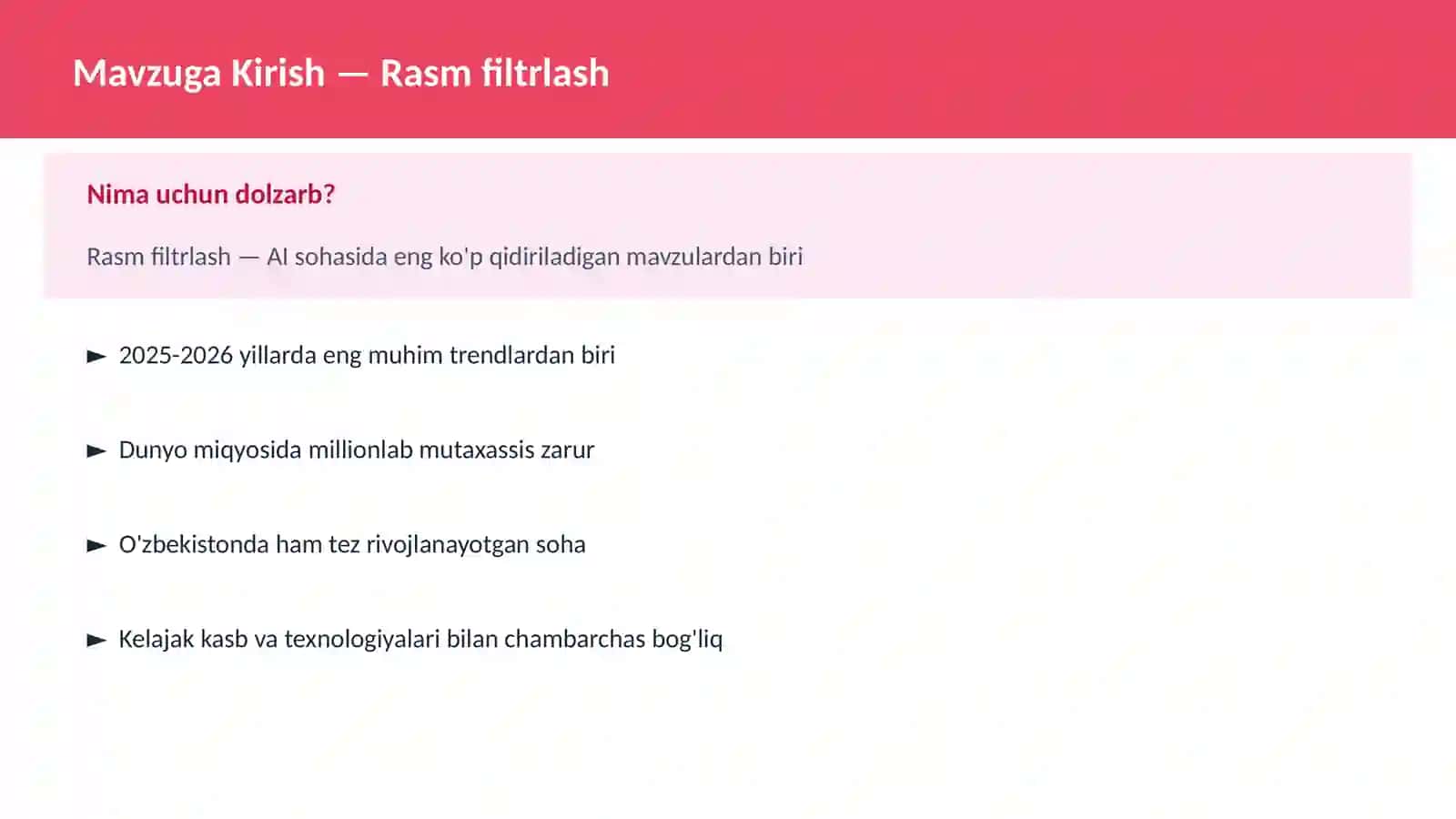 Rasm filtrlash 2