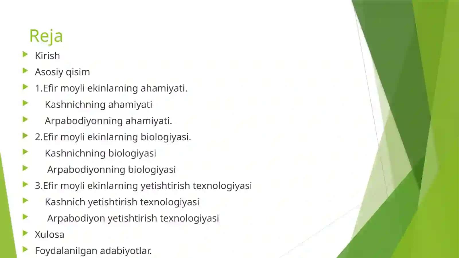 Efir moyliekinlarbiologiyasi va yetishtirish texnologiyasi 2