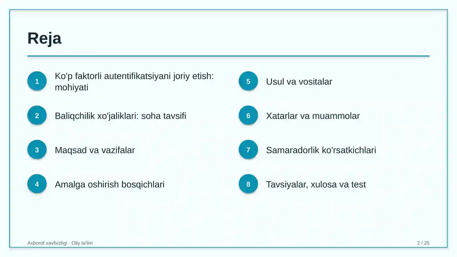 baliqchilik xo'jaliklarida ko'p faktorli autentifikatsiyani joriy etish 6397 2