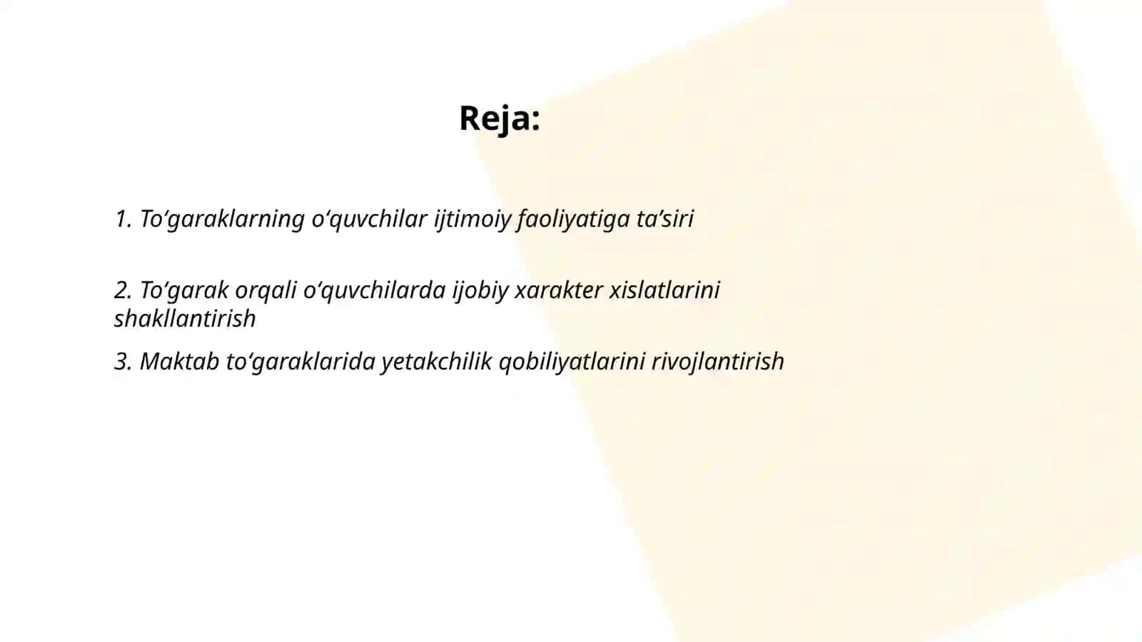 Toʻgarak ishlarining oʻquvchi tarbiyasiga taʼsiri 2