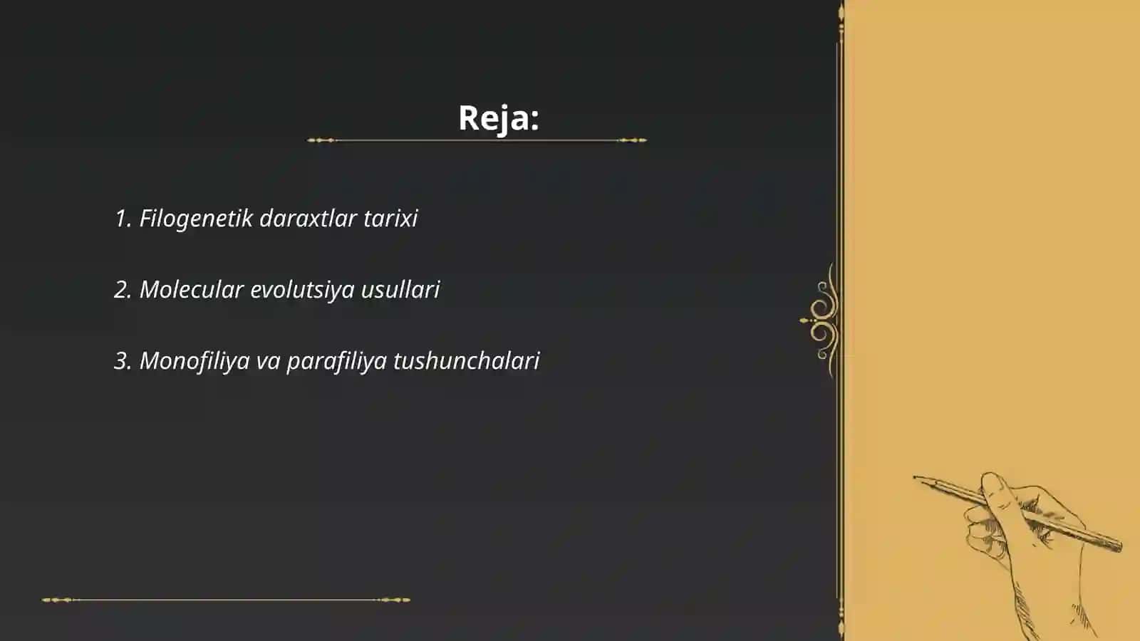 Filogenetik daraxt 2