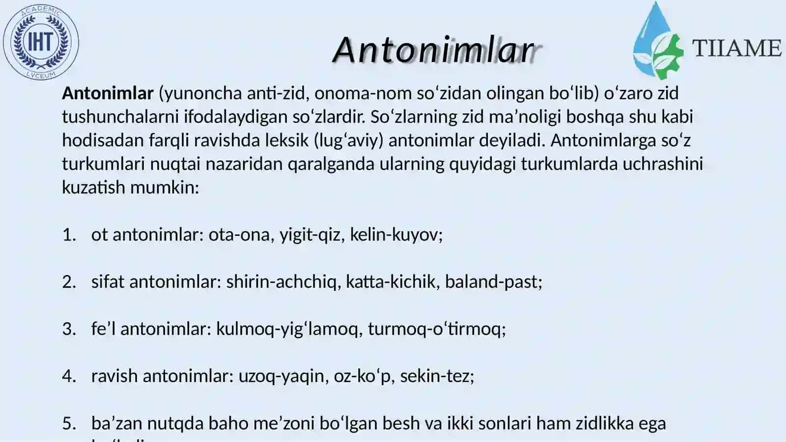 Paronimlar 2