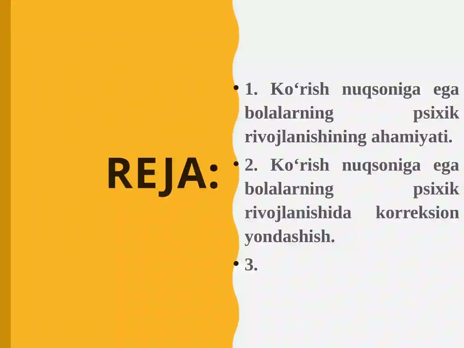 Ko‘rish nuqsoniga ega bolalarning psixik rivojlanishi 2