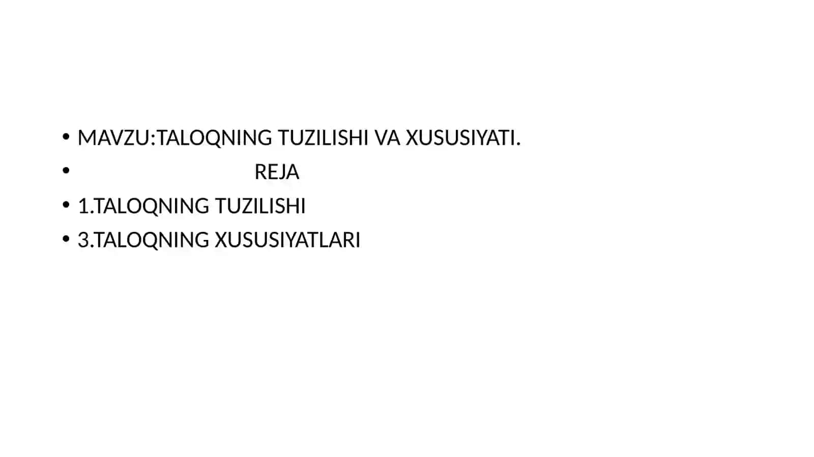 ODAM VA HAYVON FIZIOLOGIYASI TAQDIMOTI 2