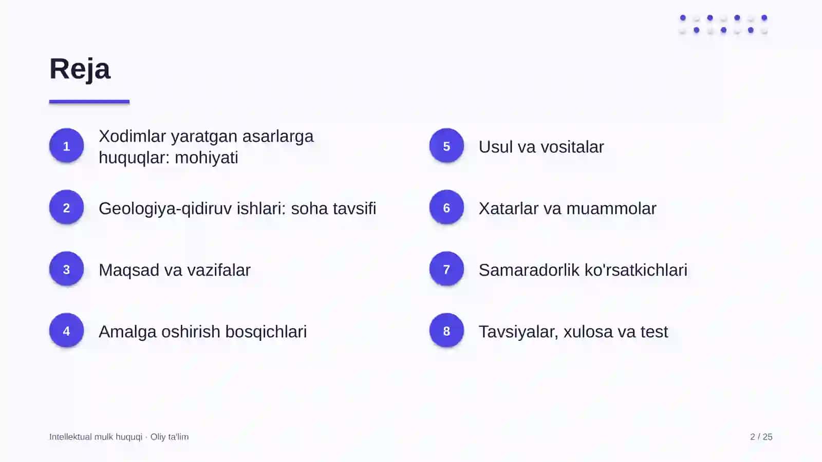 geologiya qidiruv ishlarida xodimlar yaratgan asarlarga huquqlarni tartibga solish 8729 2