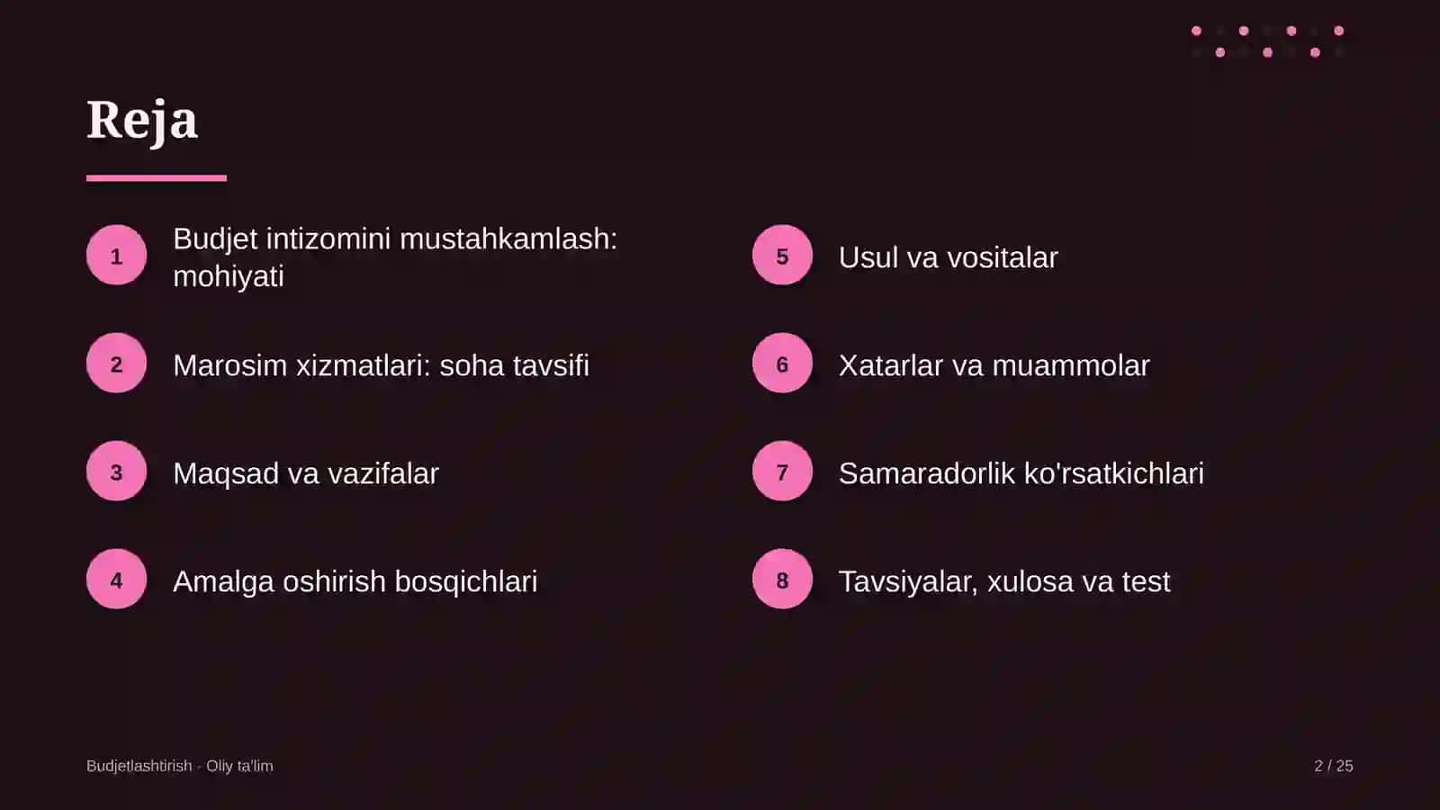 marosim xizmatlarida budjet intizomini mustahkamlash 7695 2
