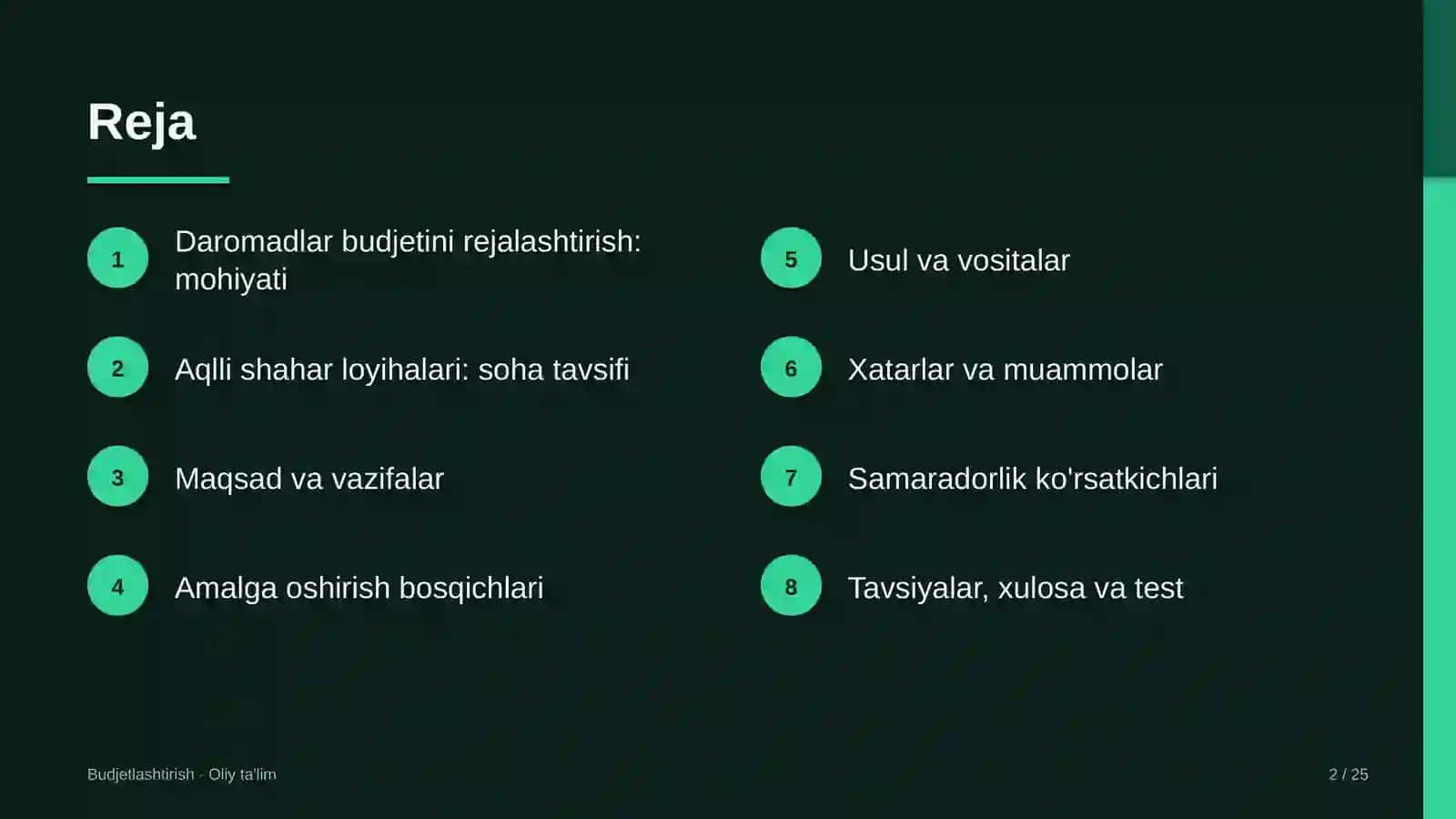 aqlli shahar loyihalarida daromadlar budjetini rejalashtirish 3412 2