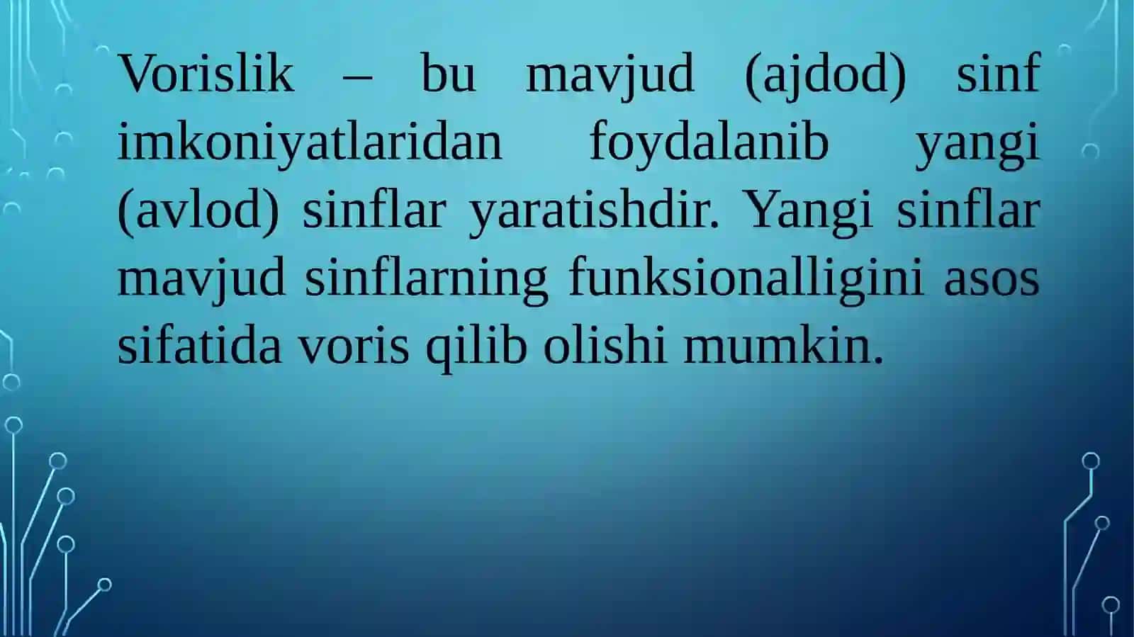 Vorislik 2