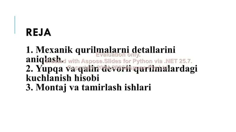 Mexanik qurilmalarni detallarini aniqlash. Yupqa va qalin devorli qurilmalardagi kuchlanish hisobi 2