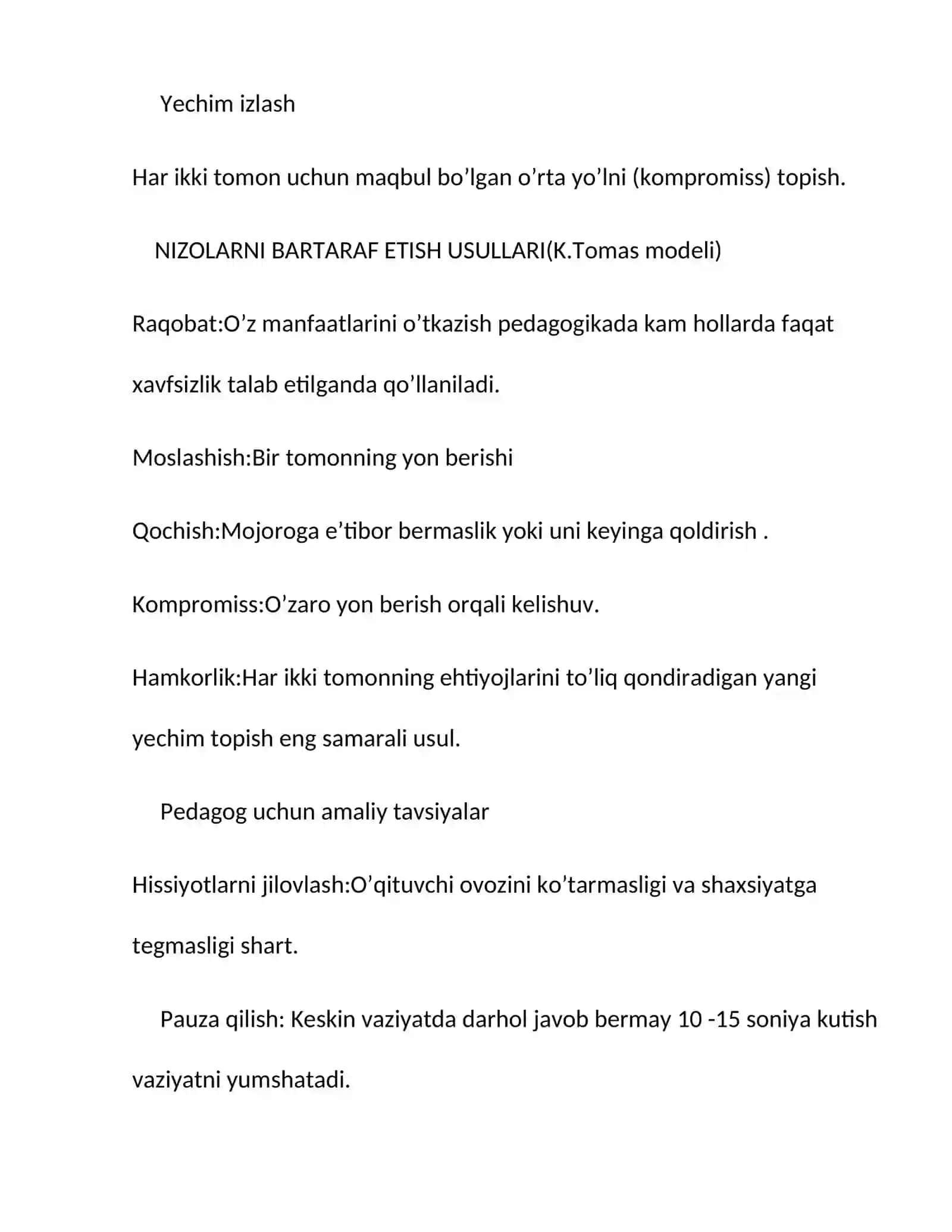 Pedagogik mojorolar texnologiyasi 2