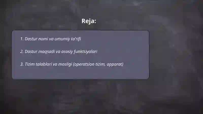 Talabalar boshqaruv tizimi 2