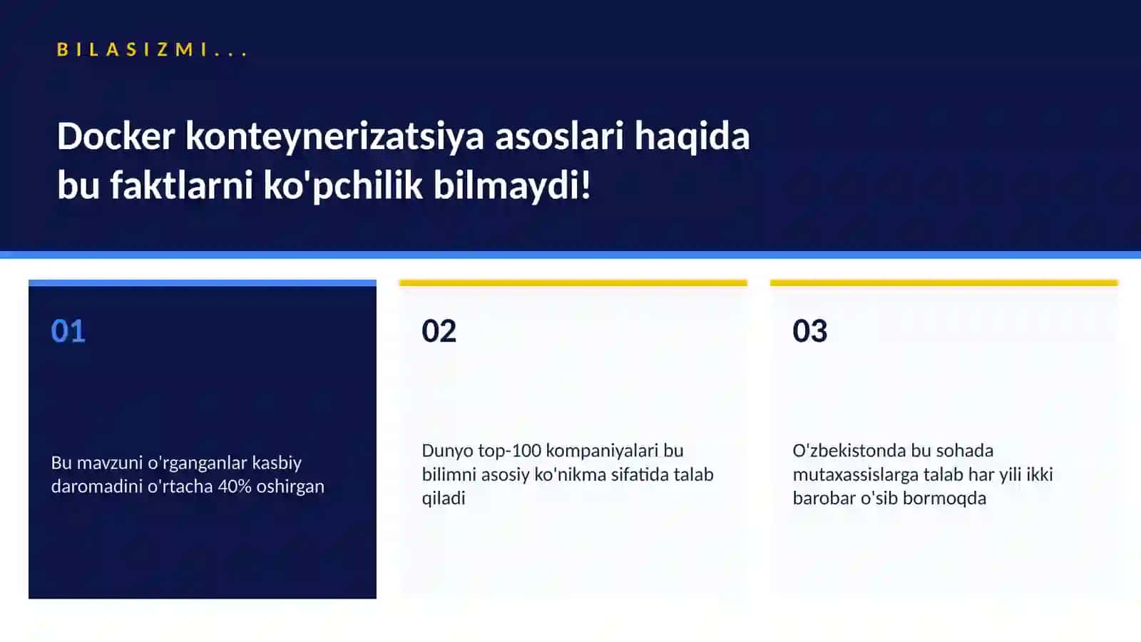 Docker konteynerizatsiya asoslari 2