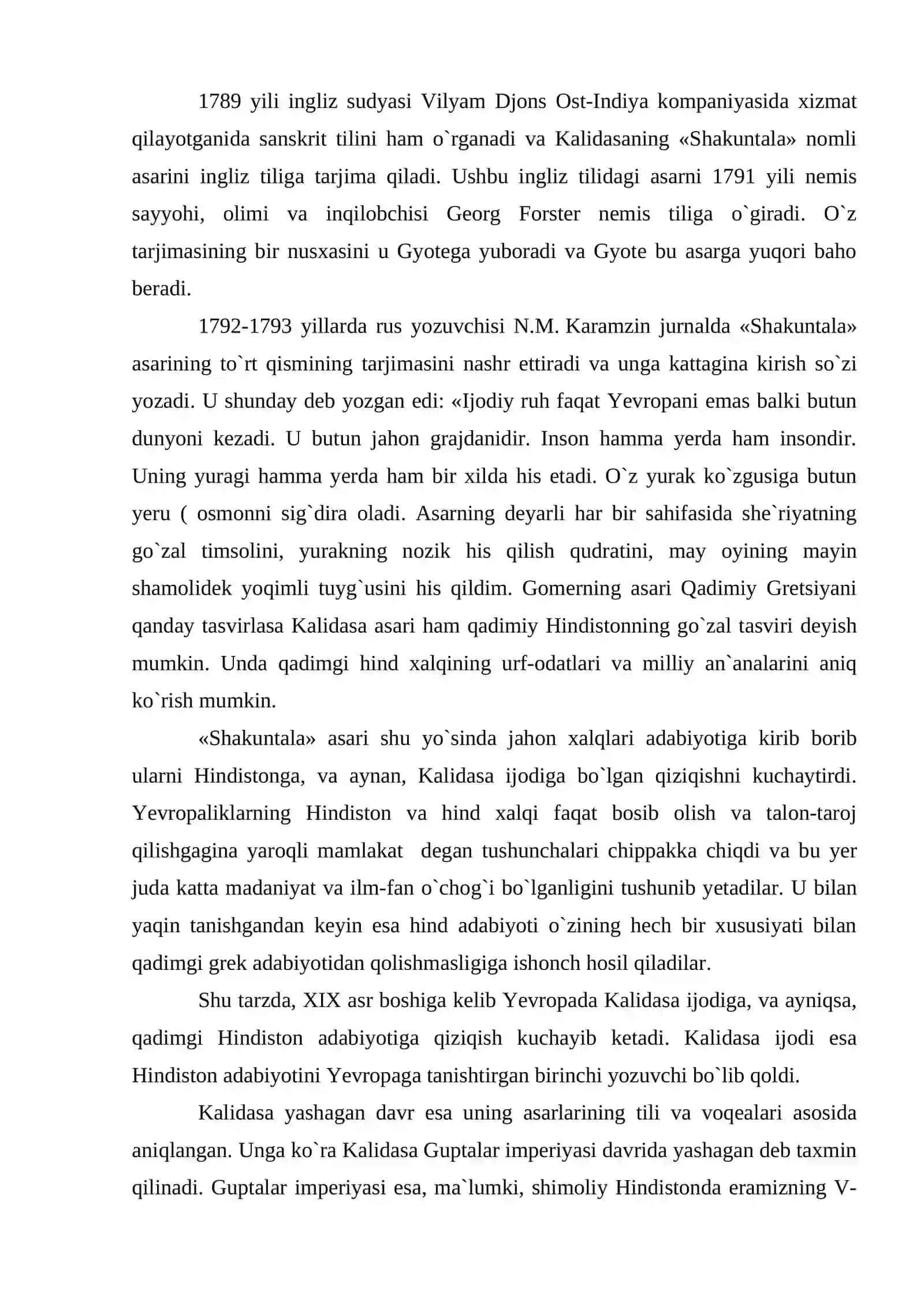 [Dramaturg Kalidasa] 2
