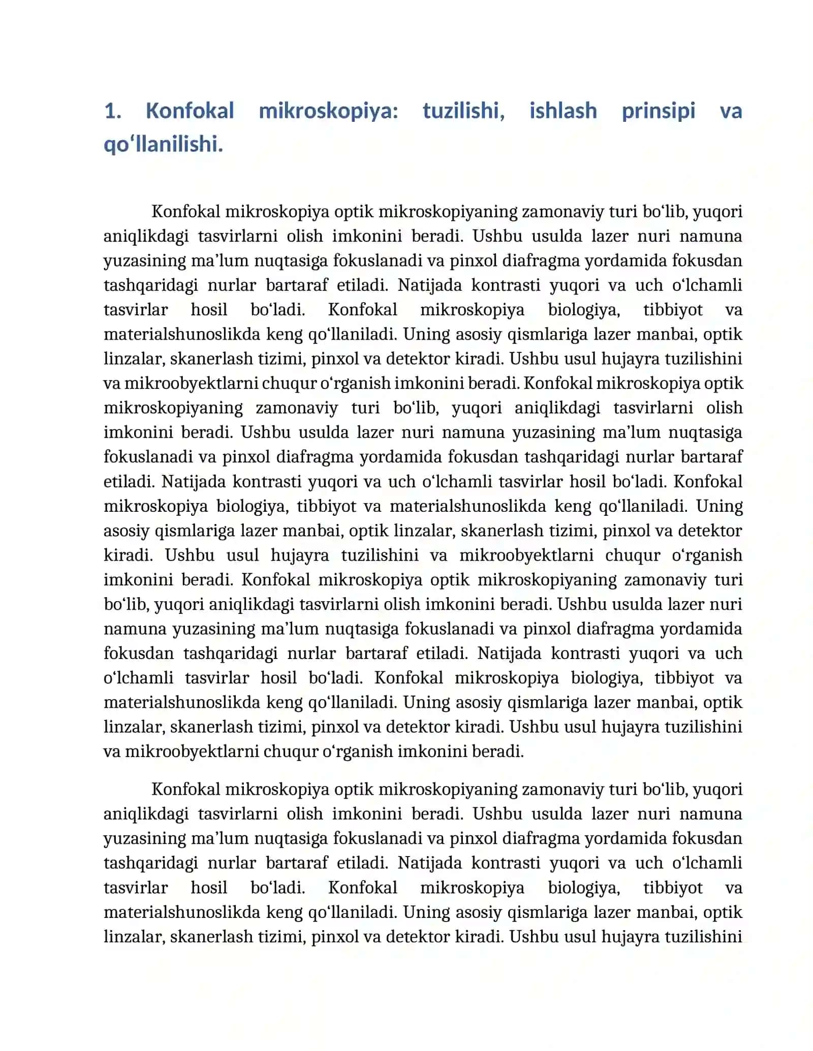 Konfokal mikroskopiya 2