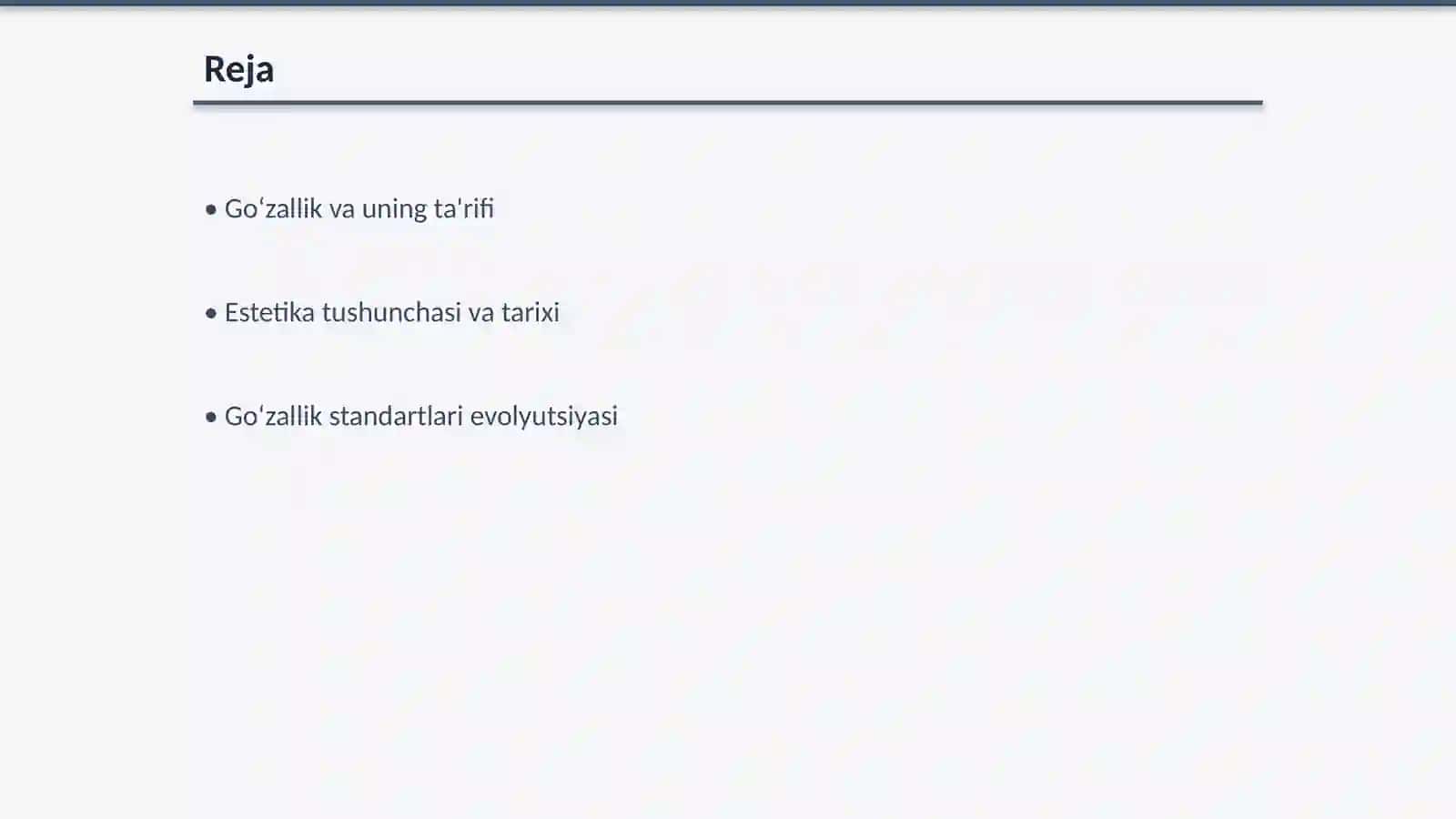 Goʻzallik estetikaning asosiy kategoriyasi 2