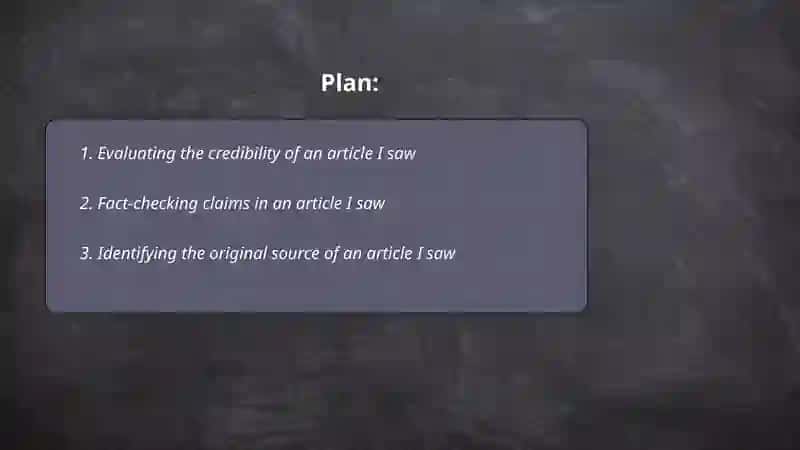 Fact-Checking Article Evaluation 2