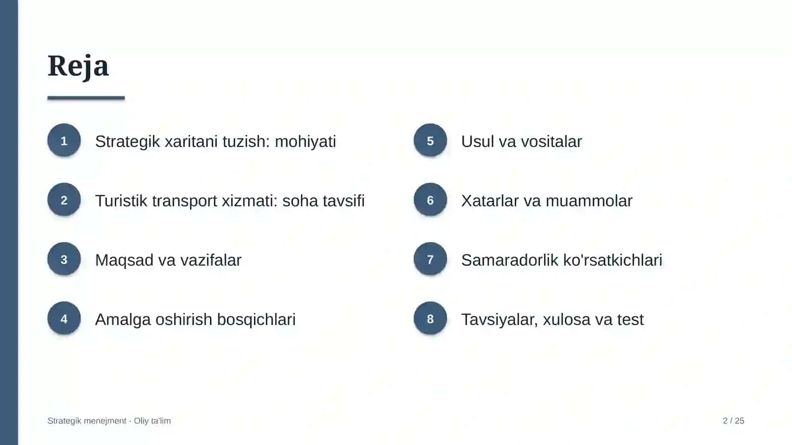 turistik transport xizmatida strategik xaritani tuzish 8507 2