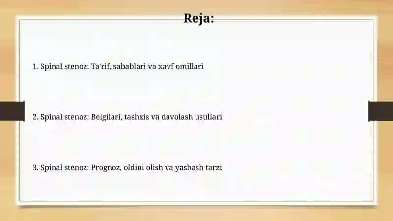 Umurtqa kanali stenozi 2