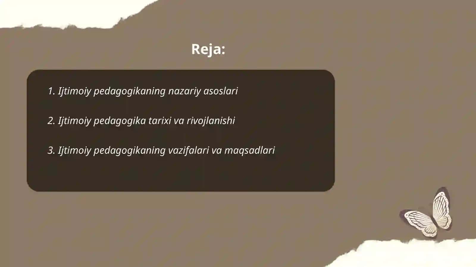 Ijtimoiy pedagogika va pedagogik sotsiologiya ilmiy tadqiqotning vazifalari 2