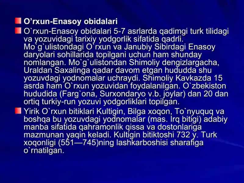 O`RXUN ENASOY OBIDALARI 2