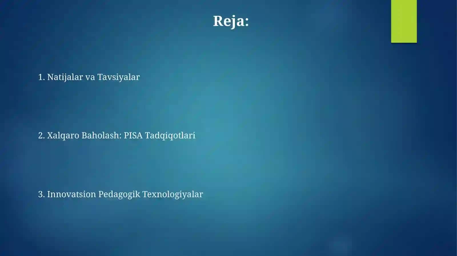 Innovatsion pedagogik texnologiyalar 2
