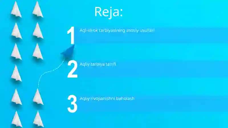 Aqliy tarbiya 2