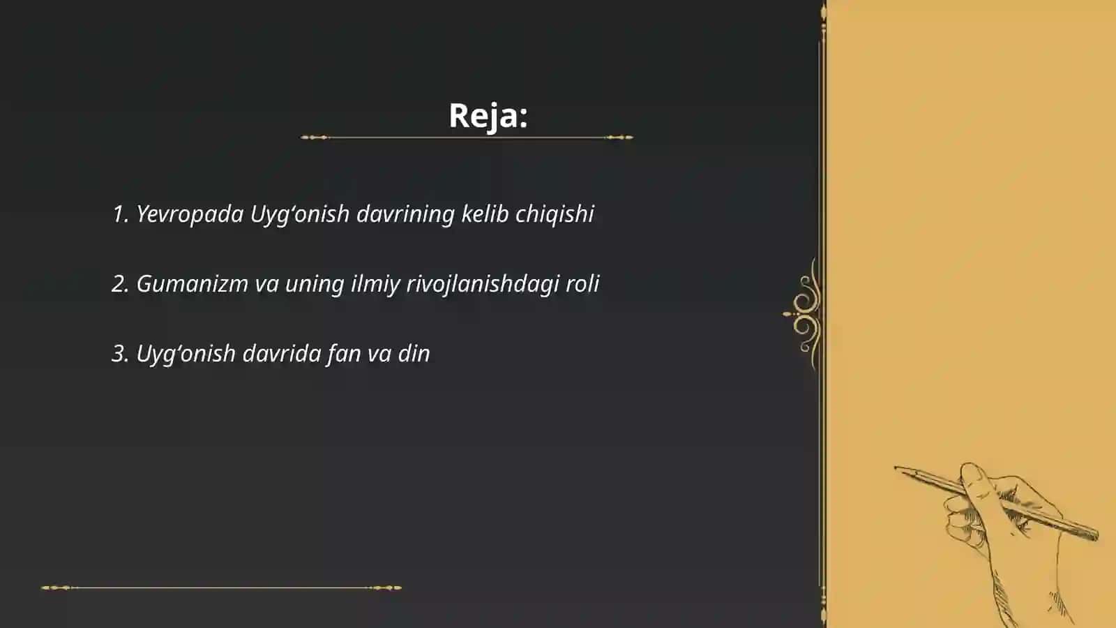Gʻarbiy Yevropada Uygʻonish davri ilm-fani 2