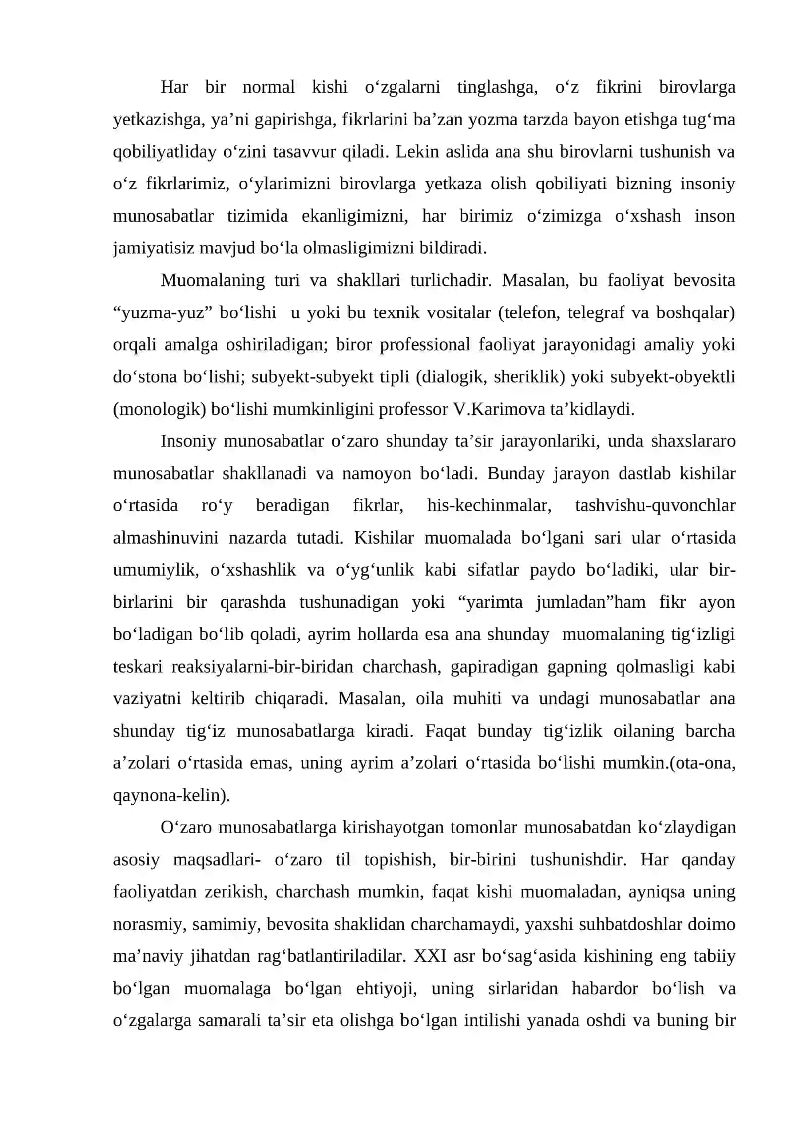 Shaxs muomala subyekti sifatida va muomaladagi mutasaddilik 2