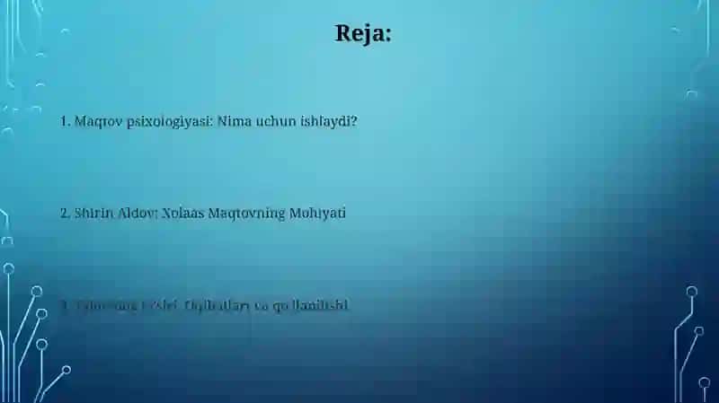 Yalovchilik ta'siri 2
