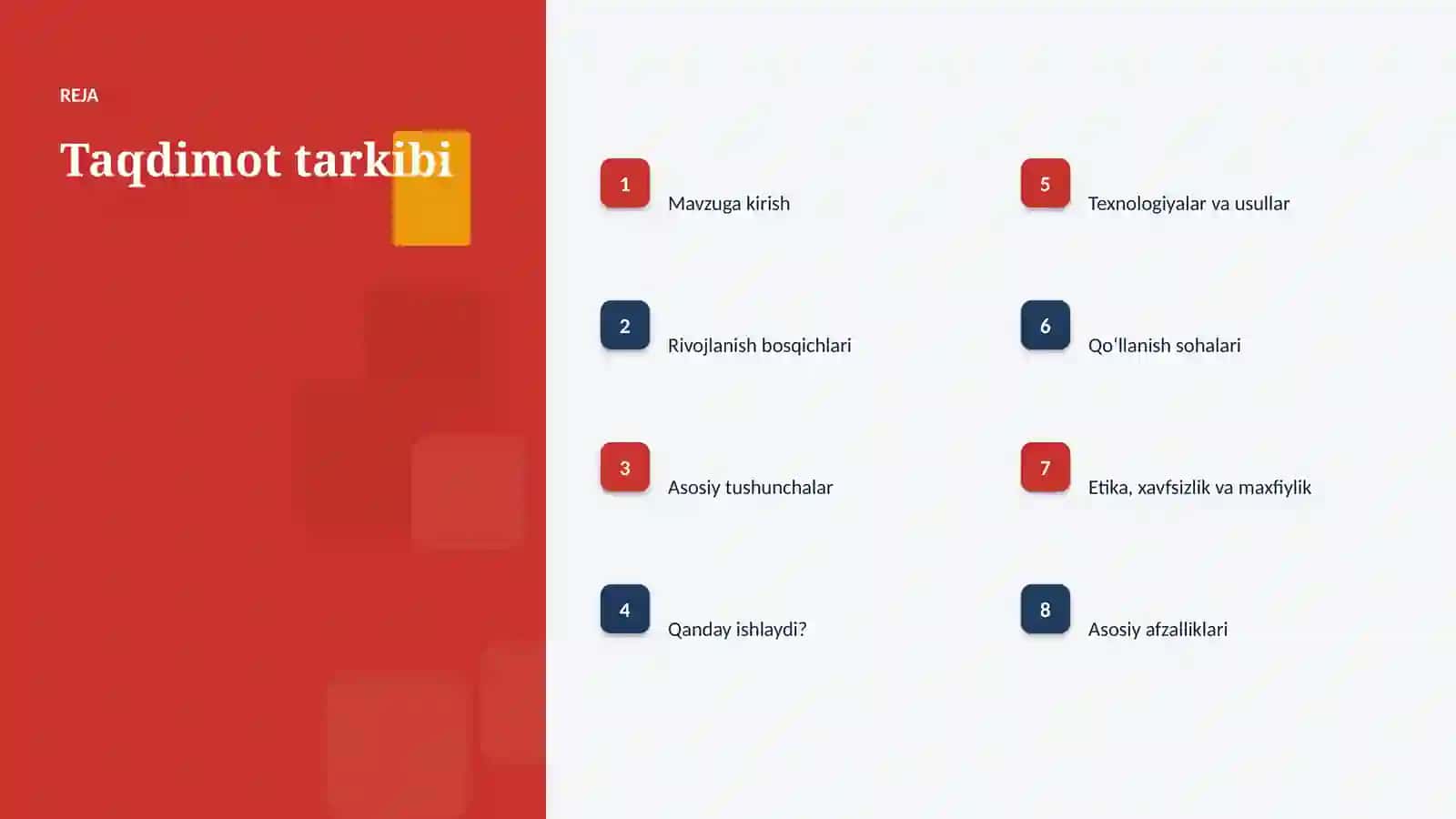 SUNʼIY INTELLEKT • PROFESSIONAL TAQDIMOT 2