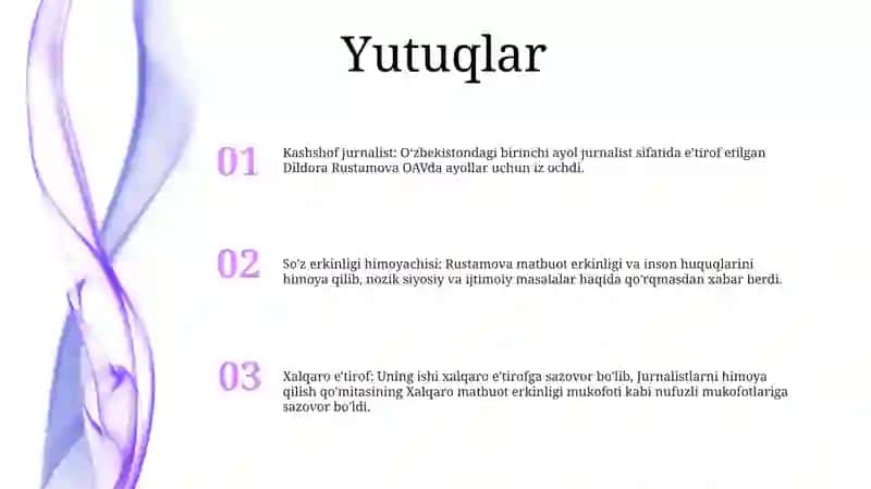 Men Havas Qilgan Jurnalist Dildora Rustamova 2